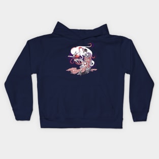 Ghost Kitsune Daji Kids Hoodie